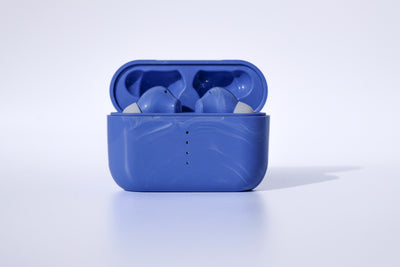 Écouteurs bluetooth plastique océanique recyclé - T09 Pro bleu océan