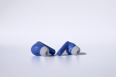 Écouteurs bluetooth plastique océanique recyclé - T09 Pro bleu océan