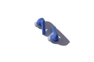 Écouteurs bluetooth plastique océanique recyclé - T09 Pro bleu océan