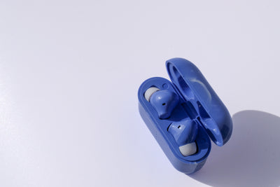 Écouteurs bluetooth plastique océanique recyclé - T09 Pro bleu océan